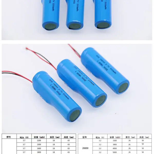供应3C电池、呼吸机电池、水下机器人电池、AI电池
