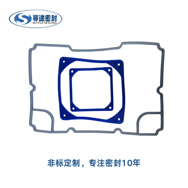 设备腔体异形硅胶密封垫 电子 / 仪器设备端面密封垫圈定制