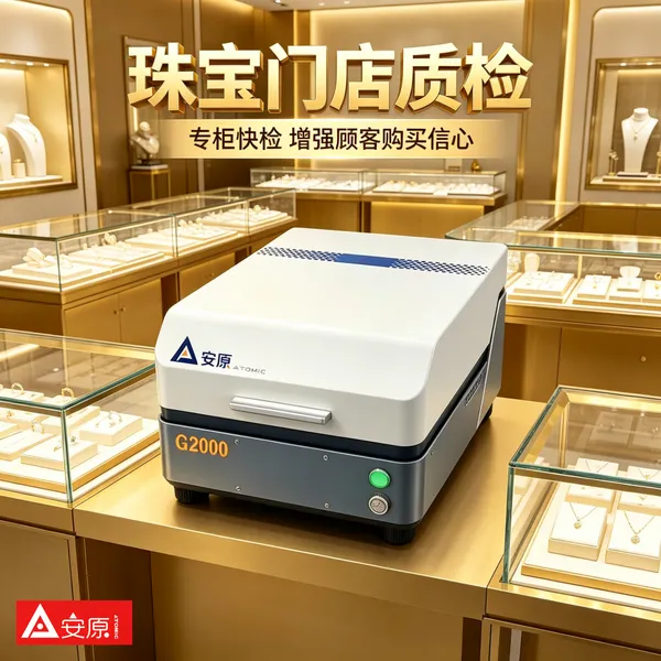 质检部门专用安原G2000典当回收测金仪智能一键操作数据可溯源