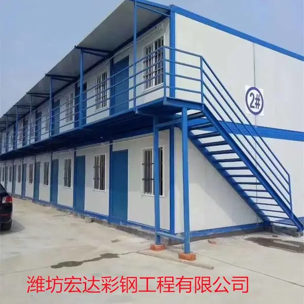 三层K式简易活动板房 山东单层岩棉活动房 潍坊宏达集成房屋