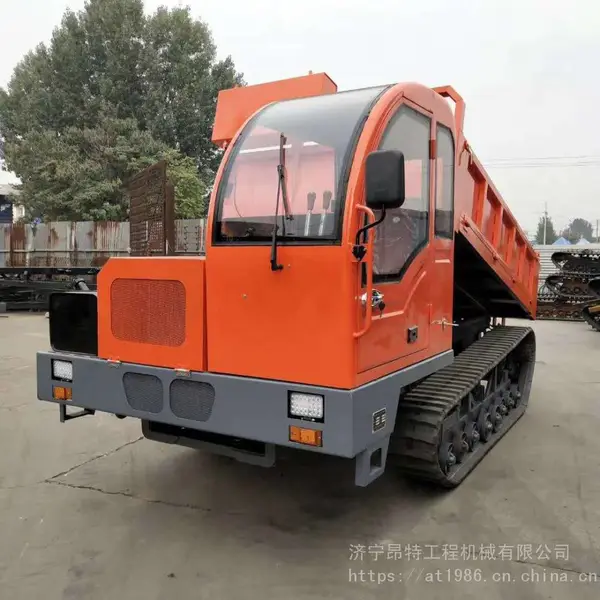小型搬运履带运输车_四不像手扶式履带车_水稻田履带车供应