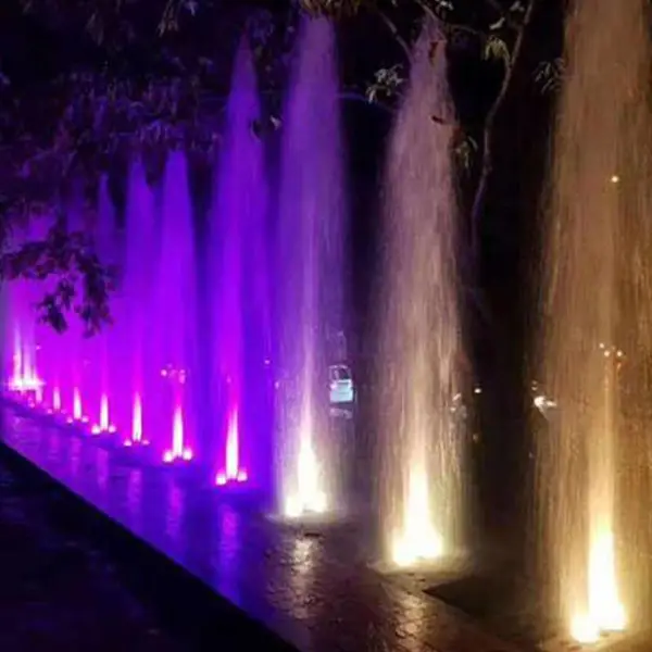水雾环保黔西南音乐喷泉设计制作