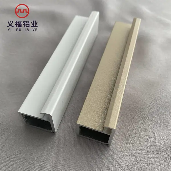 佛山极简铝型材 轻奢窄框橱柜门20边框铝材加工