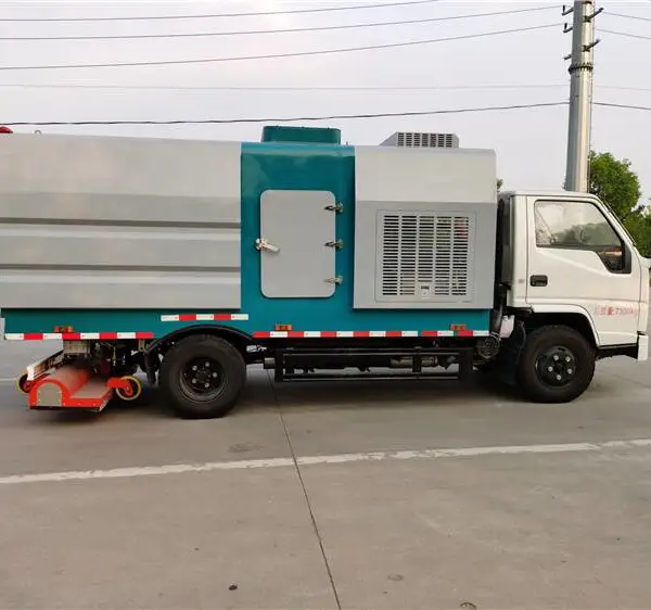 10吨后置垃圾车 适合大型矿场煤场等吸尘回收利用 效***