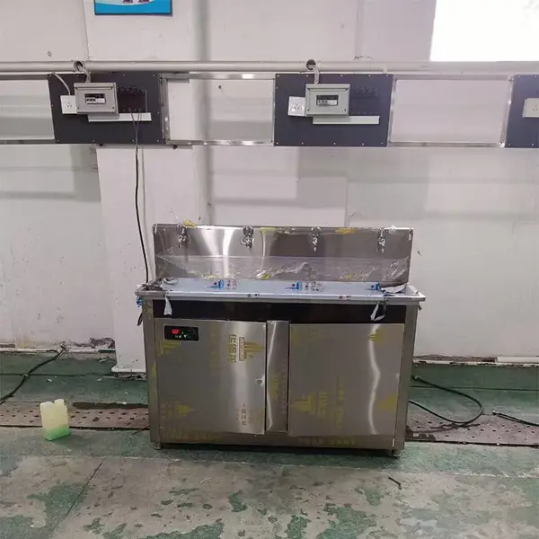 圣蓝牌不锈钢饮水机 工厂学校2开2温开SL-GN-04商用节能饮水机