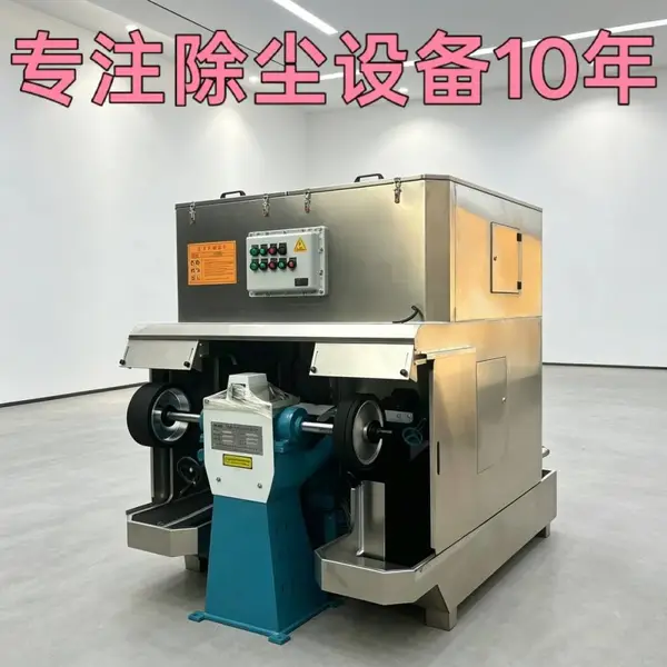 湿式防爆砂带机,过载/漏电/缺水三保护+故障报警,蘑菇头急停,砂带30秒无工具快换。