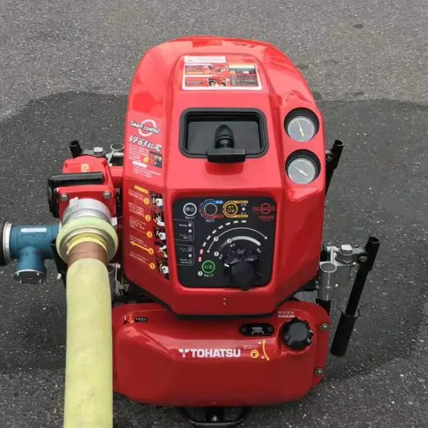 原装日本东发 消防泵 VE1500W 二冲程60马力防汛防火救灾 手抬泵