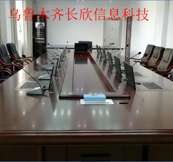 乌鲁木齐无纸化办公升降电脑桌厂家新疆超薄升降触摸一体机价格