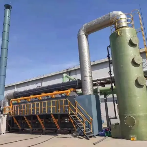 2万风量活性炭吸脱附催化燃烧设备 规格多样支持定制