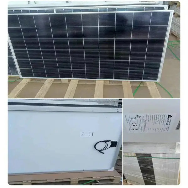 大量回收太阳能光伏板 现收现结提供拆解服务免费上门 太阳能蓄电池