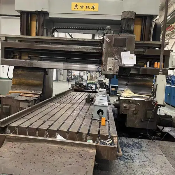 转让二手东方2x6米龙门铣床铣削宽度2.5米加工高度1.5米