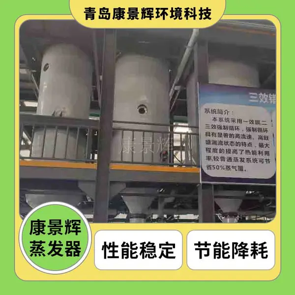 果汁果酱浓缩蒸发器 单效浓缩器 康景辉 浓缩结晶蒸发器 能耗低