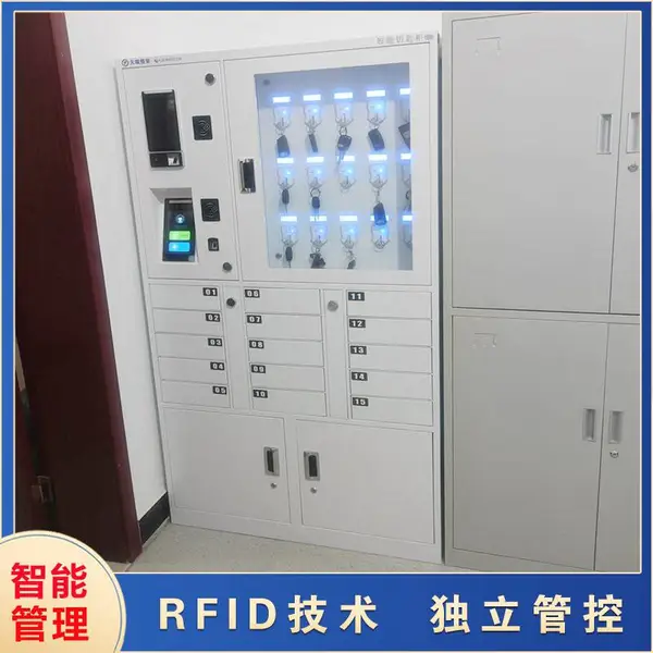 智能钥匙柜生产厂家 可与行车包寄存柜组合柜 人脸识别/指纹存放柜