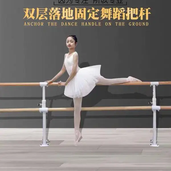 奥强体育 移动式舞蹈把杆 成人儿童家用舞蹈扶手 练功压腿杆