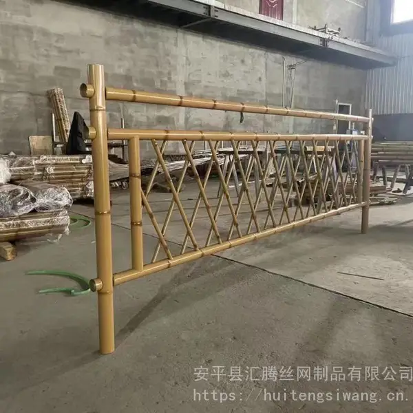 竹节管护栏 绿化竹节管护栏 汇腾丝网生产