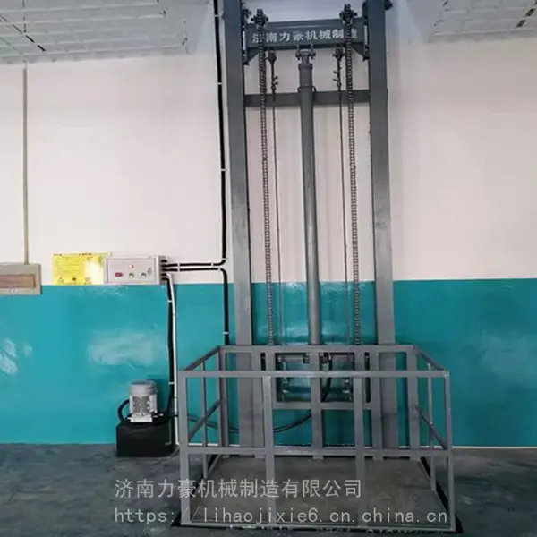 黄冈电梯井道货梯-3吨载货升降平台-办事处电话-力豪机械