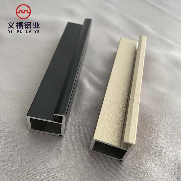 佛山义福铝业 极简轻奢窄框20衣柜玻璃柜型材