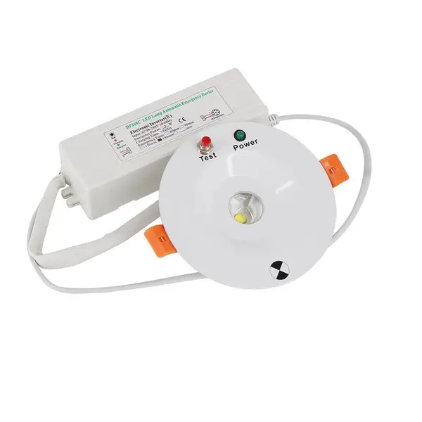 LED非持续式应急灯3W3小时UFO圆形嵌入式应急天花灯