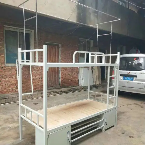 双层床公寓床食堂餐桌椅更衣柜保密柜书架昆明生产