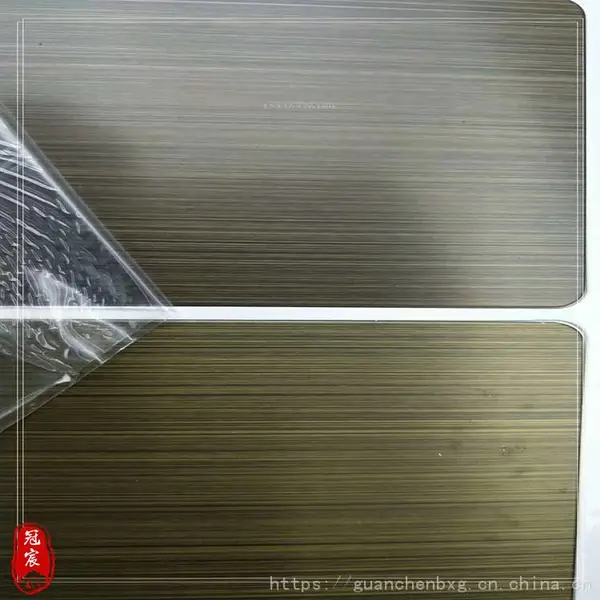 佛山厂家销售304不锈钢板材加工做激光切割 黄古铜做旧不锈钢板