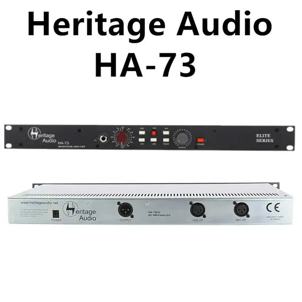 Heritage Audio HA73 ELITE 录音棚单通道A类话筒晶体管话筒放大器话放
