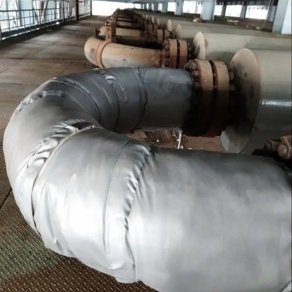 氧化铝厂可拆卸式保温套 保温衣 隔热套 保温罩 淄博热盾 厂家供应