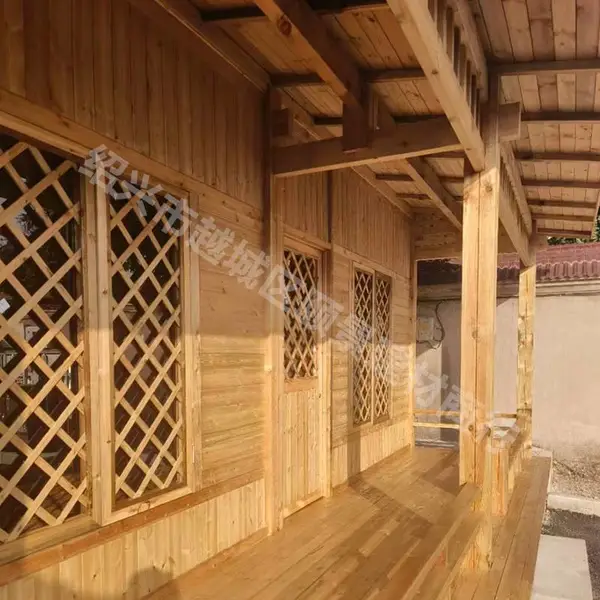 绍兴庭院装修必看!颐景建材商行防腐木,厂家批发省一半!