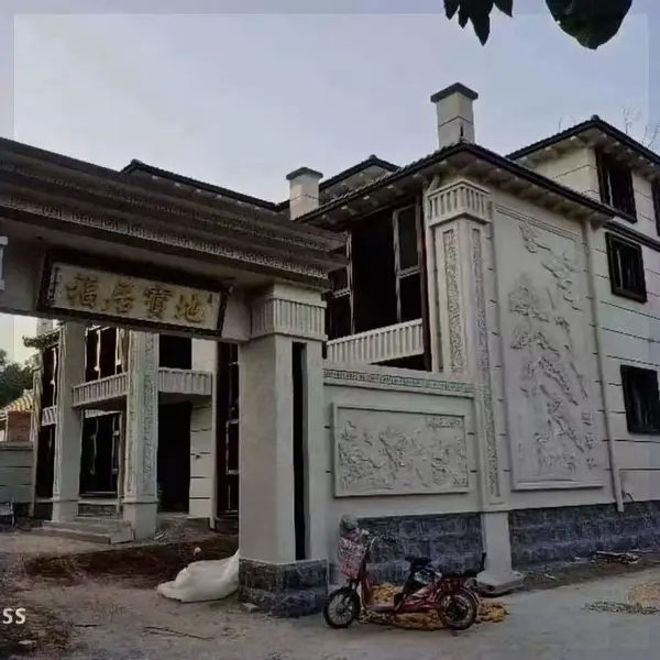 发泡陶瓷浮雕 背景墙 隔墙板 防火隔热肌理丰富支持定制