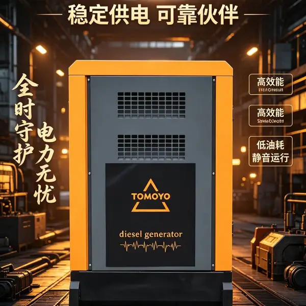 冬季供电不掉链60KW低温柴油发电机