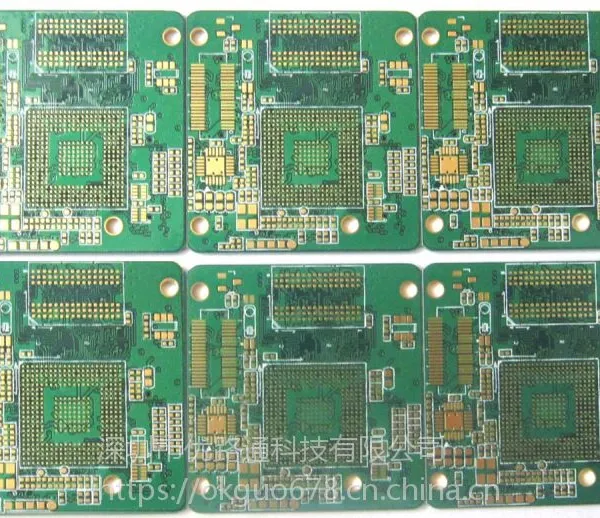 深圳优路通电路板厂家生产刚性树脂塞BGA线路板
