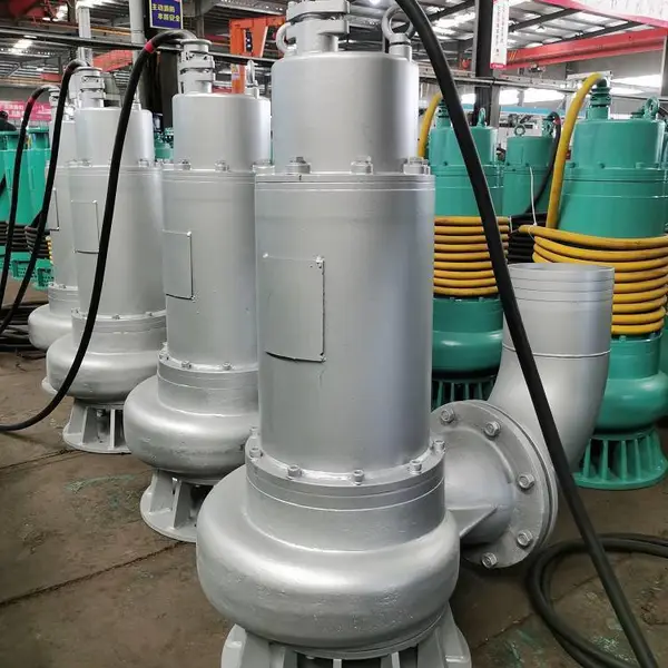 污水泵 不锈钢潜水泵 WQB2.2kw 防爆型潜水排污泵