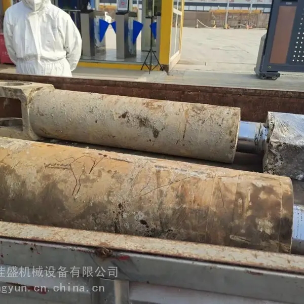 北京油缸维修,液压油缸内泄、漏油维修,更换活塞杆及缸筒