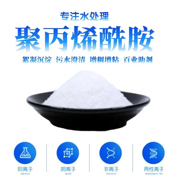 佳瑞林净水絮凝剂聚丙烯酰胺PAM水质净化