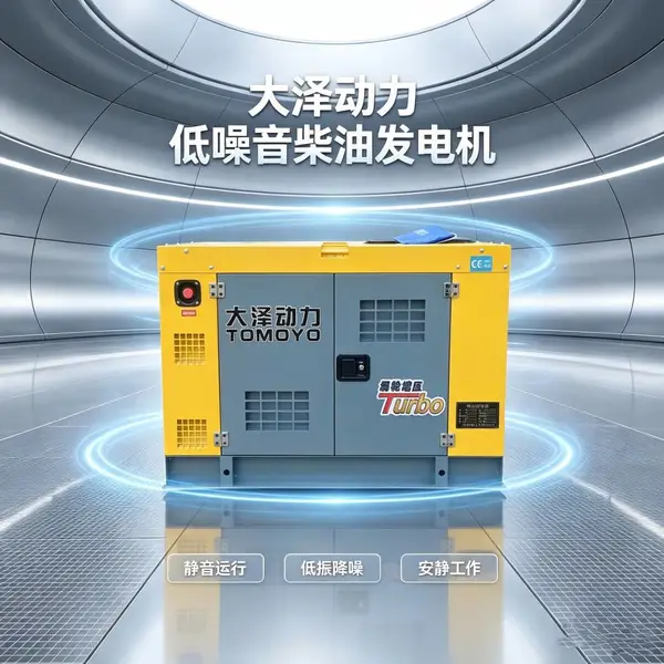 洋马动力8KW柴油发电机野外巡检