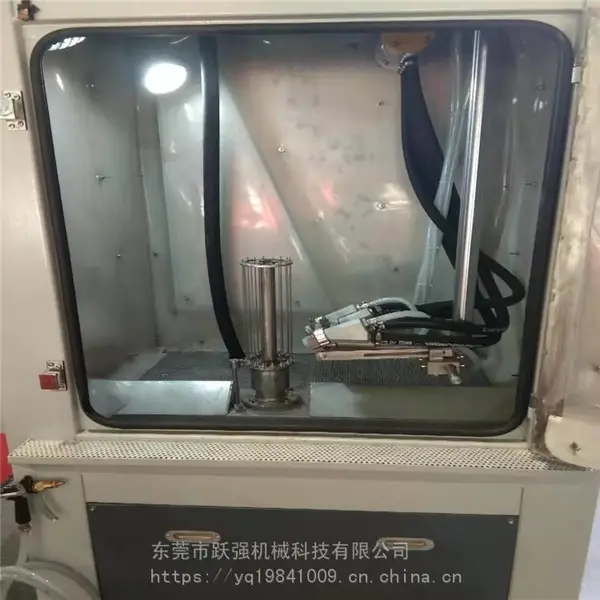 数控刀片刃口钝化喷砂机 硬质合金刀片湿式钝化喷砂机 数控刀具刃口喷砂机钝化工艺
