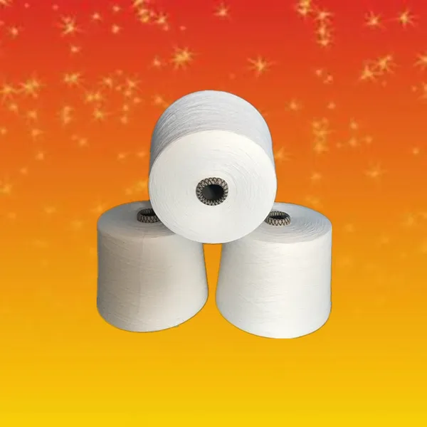 环锭纺CVC50/50涤棉股线21/2 32/2 40/2 涤50/棉50混纺合股纱线40支