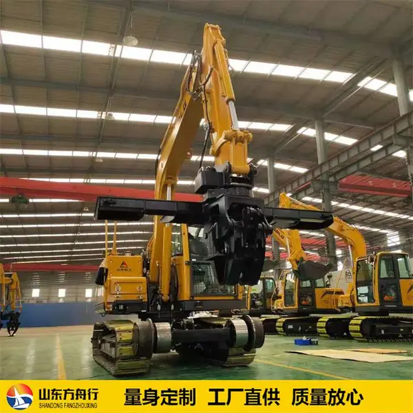 多功能枕木机 挖掘机换枕机 铁路施工设备