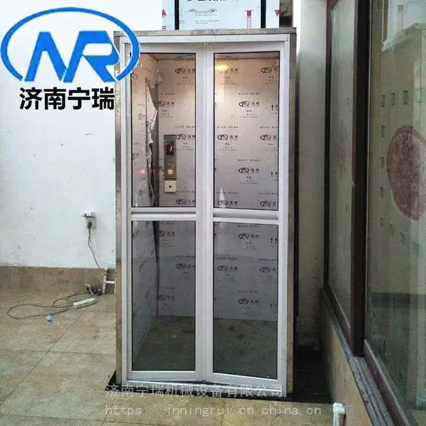 阁楼安装家用升降机 旋转楼梯改装电梯 客货两用静音电梯