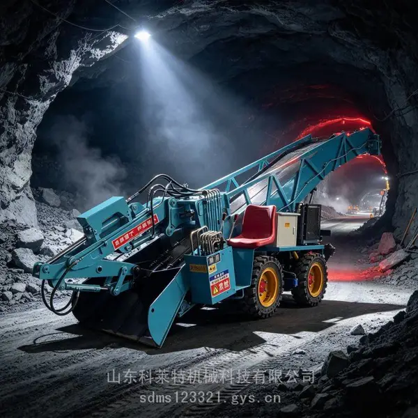 ZWY-60型轮胎输送式扒渣机适应性强转场灵活矿用隧道出渣扒渣机