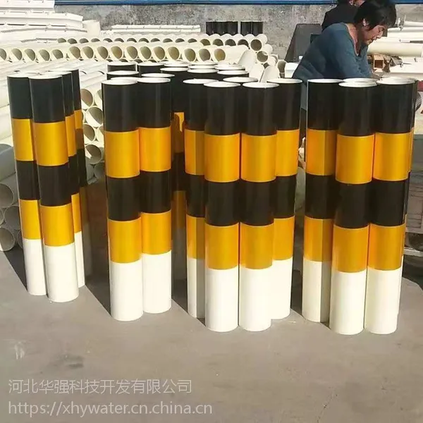 玻璃钢交通安全警示桩 圆管标志桩 反光警示柱 河北华强