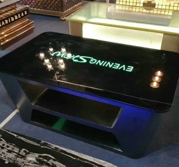 杭州 KTV茶几KTV金属不锈钢茶几价格KTV发光茶几KTV专用大理石茶几