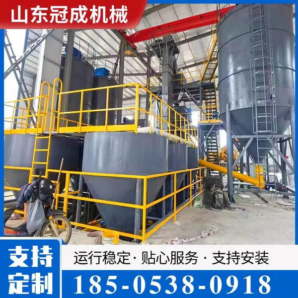 干粉砂浆生产线特种预混瓷砖胶腻子粉砌筑抹灰保温建筑机械设备