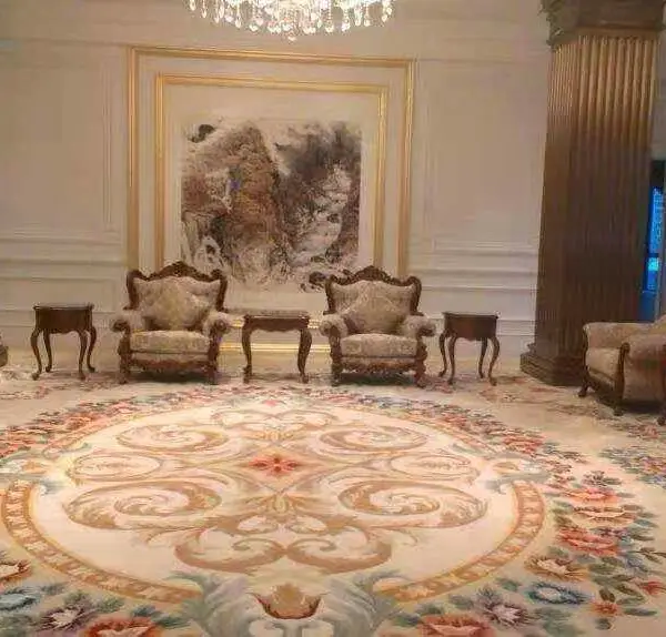 深圳营销中心地毯定制 楼盘***LOGO毛绒地毯手工定制 售楼部地毯定制