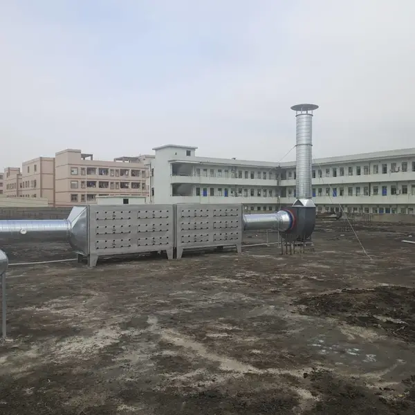 工业废气除味箱 废气除臭吸附设备 多层活性炭废气净化箱