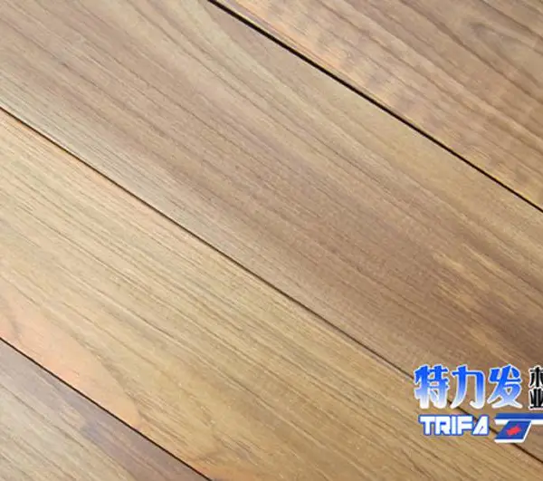 供应柚木地板坯料特力发地板品牌柚木工艺品料