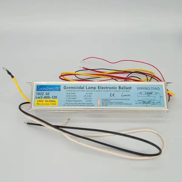 Lw3-800-120 230V 电子镇流器 48-120W紫外线杀菌灯管配套