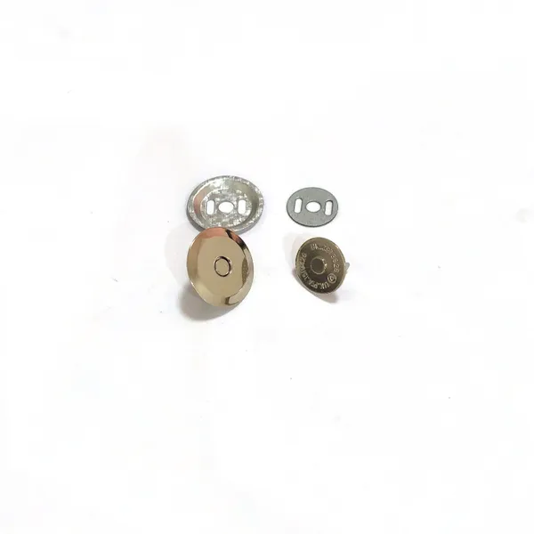 20MM白镍色碟形磁钮