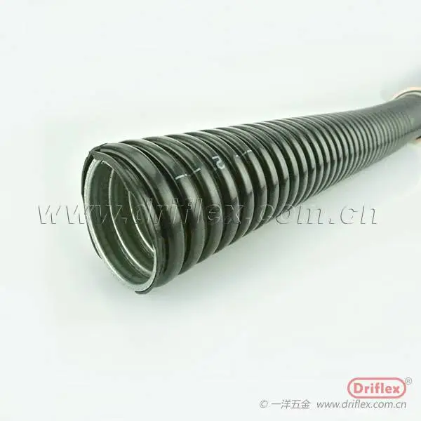 波浪金属软管,金属裸管+PVC,蛇皮管应用于电气设备领域