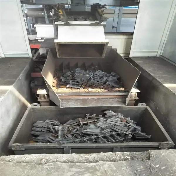 诚思厂家定做安装覆膜砂壳型埋箱砂线 钢丸埋箱壳型流水线