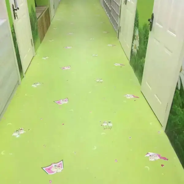 PVC塑胶地板 地胶板早教幼儿园儿童房 办公商场商用工装